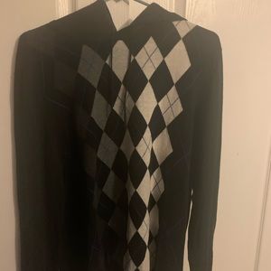 Men’s Express Argyle Sweater large